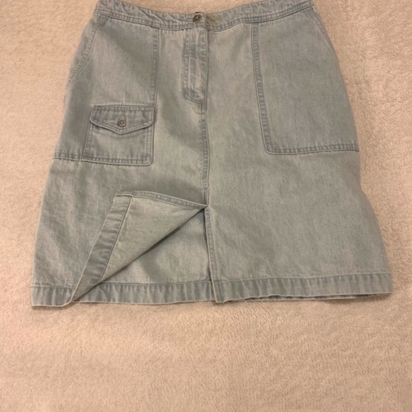 Ralph Lauren Light Blue Skirt - Picture 3 of 7